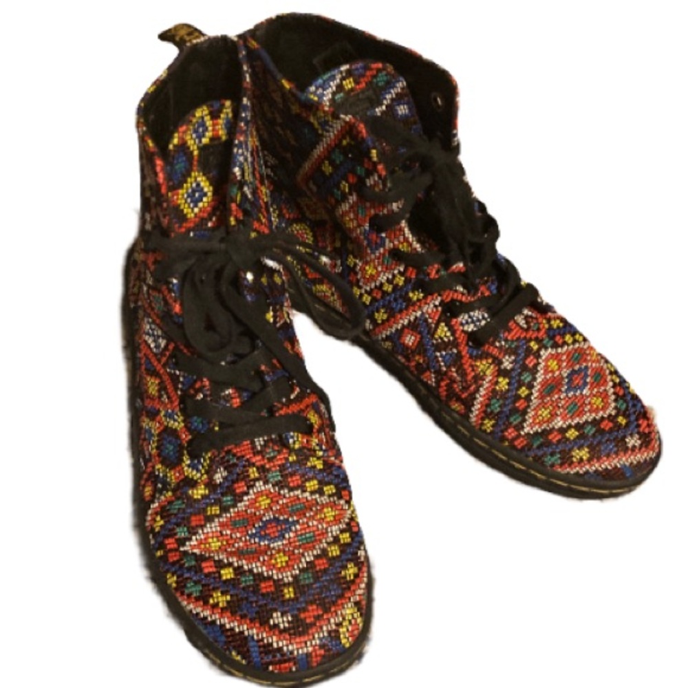 DR. MARTENS Unisex HACKNEY Persian Carpet BOOTS 6DBA23 size 9